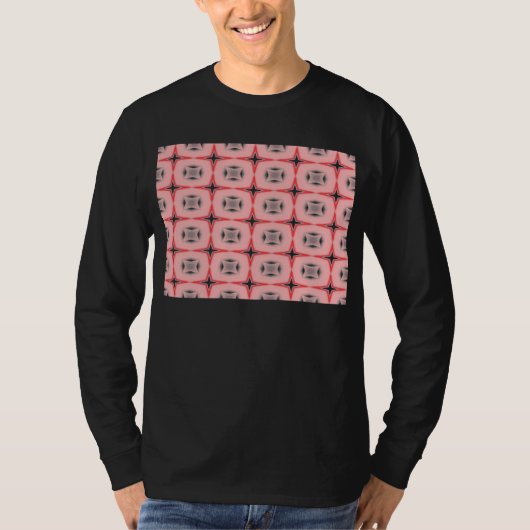 T-shirt étoiles de rouge (Devant)