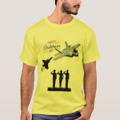 T-shirt Étoiles de sacrifice jaune (Devant)