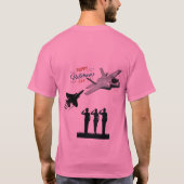 T-shirt Étoiles de sacrifice rose (Dos)