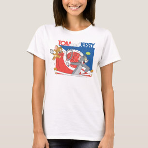 T-shirt Étoiles de tennis Tom et Jerry 4