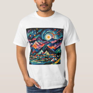 T-shirt Étoiles de tir sur les sommets de montagne 2
