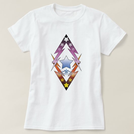 T-shirt Étoiles de tonnerre (Design devant)