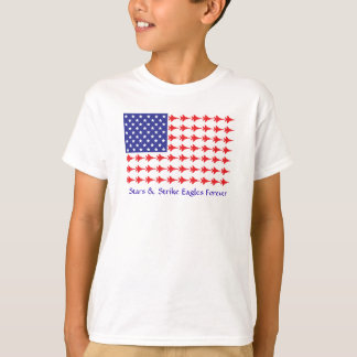 T-shirt Étoiles d'enfants et de grève d'Eagles pièce en t