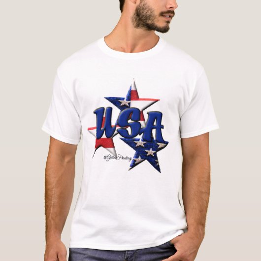 T-shirt Étoiles des Etats-Unis (Devant)