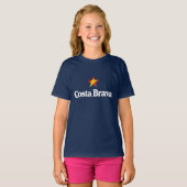 T-shirt Etoiles d'Espagne - Costa Brava (Devant entier)