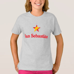 T-shirt Étoiles d'Espagne – San Sebastian