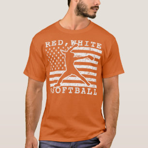 T-shirt Étoiles et grève pour toujours rapide Softball Ame
