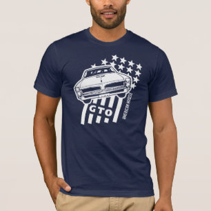 T-shirt Étoiles et rayures de Pontiac GTO