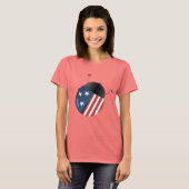 T-shirt Étoiles et rayures Ladybug (Devant entier)