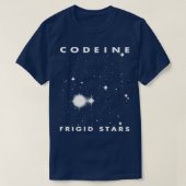 T-shirt Étoiles Frigid Codeine (Design devant)