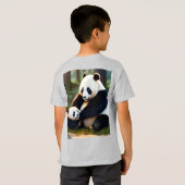 T-shirt Étouffer les copains (Dos entier)