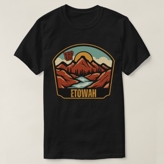 T-shirt Etowah, Arkansas (Design devant)