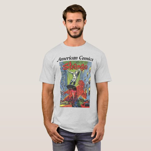 T-shirt Étrange 5 (Devant entier)