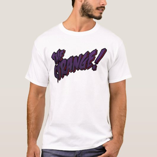 T-shirt étrange avec le logo (Devant)