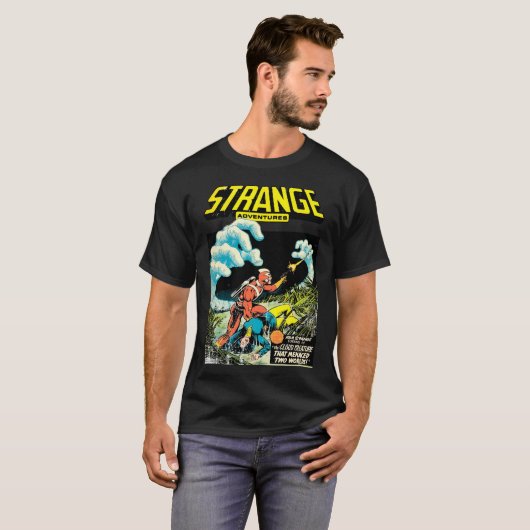 T-shirt Etrange Aventures - Retro Comics (Devant entier)