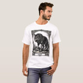T-shirt Étrange Beauté d'Amon (Devant entier)