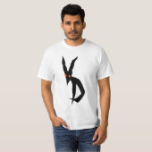 T-shirt Étrange créature assise (Devant entier)