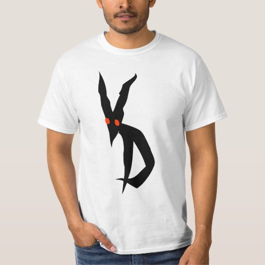 T-shirt Étrange créature assise (Devant)