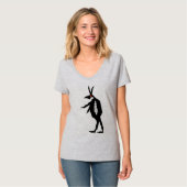 T-shirt Étrange créature marchant (Devant entier)