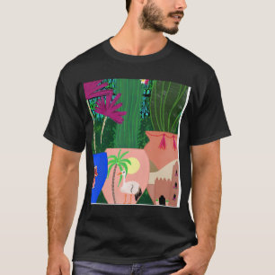 T-shirt Étrange Magie Dans La Botanique