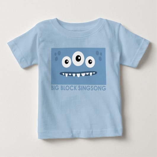 T-shirt étranger de bébé d'amis de l'espace de (Devant)