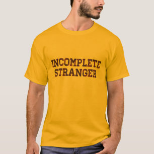 T-shirt Étranger incomplet