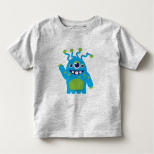 T-shirt étranger observé mignon de trois enfants