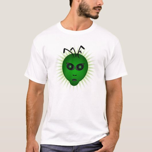 T-shirt étranger vert (Devant)