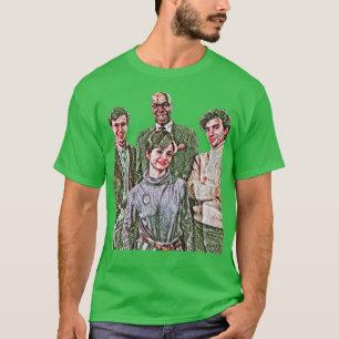 T-shirt Étrangers avec Parties scintillant de bonbons