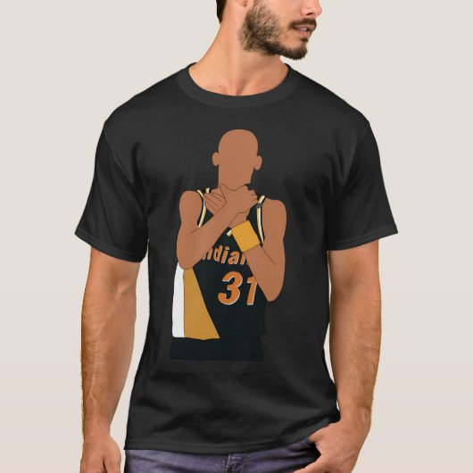 T-shirt Etrangleur Reggie Miller (Devant)