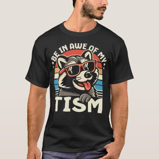 T-shirt Être À L'Abri De Mon Tisme (Devant)