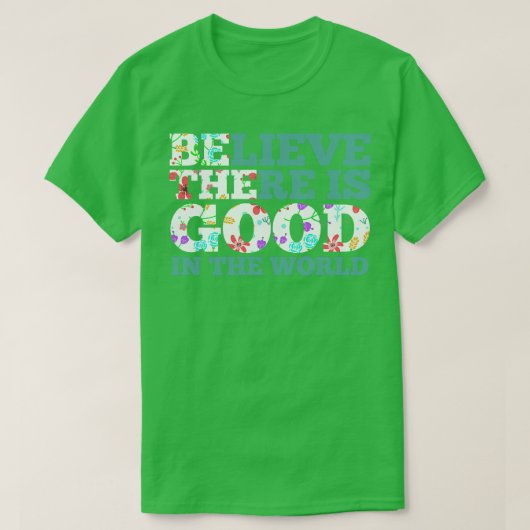 T-shirt être bon (Design devant)