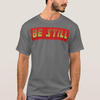 T-shirt Être encore texte