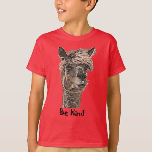 T-shirt Être gentil (Devant)