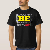 T-shirt Être gentil (Devant)