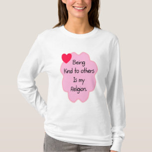 T-shirt Être gentil avec les autres