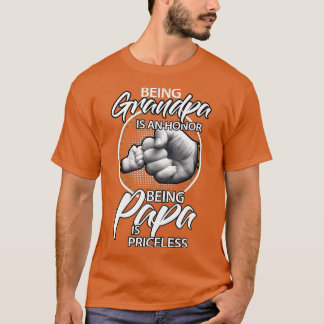 T-shirt Être Grand-Père Est Un Honneur Être PaPa n'a pas d