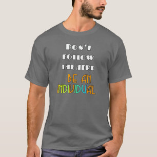 T-shirt Être Gray Individuel
