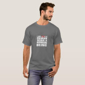 T-shirt Être humain (Devant entier)