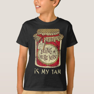 T-shirt Être infirmière en neuro est mon truc citation drô