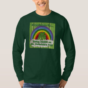 T-Shirt Être Irlandais à la Saint-Patrick