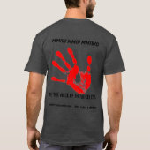 T-shirt Être La Voix Des Sans Voix (Dos)