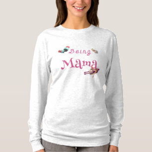T-shirt Être maman personnalisable