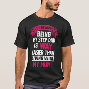 T-shirt Etre Mon Étape Papa Étape Fils Étape Fille Pateru2