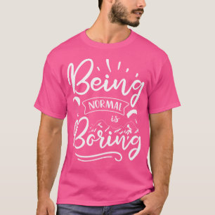 T-shirt Être Normal Est Ennuyant Parachute Paraglider Skyd