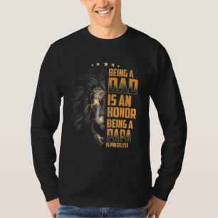 T-shirt Être Papa Est Un Honneur Être Papa Est Inestimable
