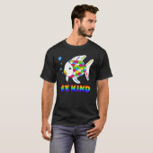 T-shirt Être Sage Rainbow Fish Enseignant La Vie À La (Devant entier)