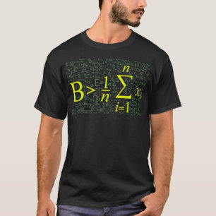 T-shirt Être Supérieur À La Moyenne Des Cadeaux Mathématiq