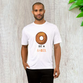T-shirt Être un Bagel amusant Nourriture Pun Bagel Amoureu