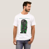T-shirt Être un crack (Devant entier)